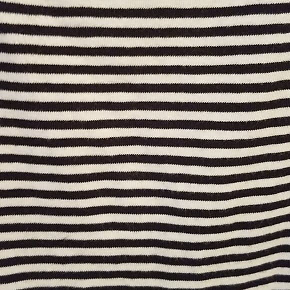 Black and white striped dress - Picture 2 of 4